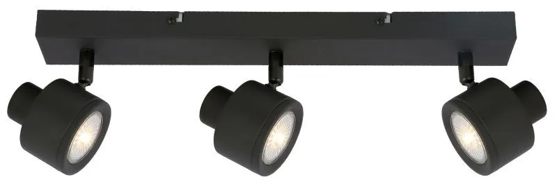 REALITY Emerson spot 3-ltmetal blackfor 3 x GU10, max. 50W...