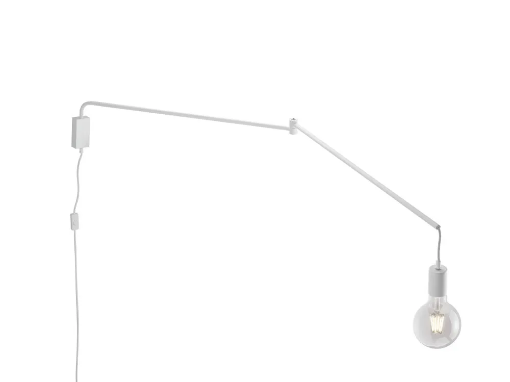 Trio Line Fali lámpa matt fehér