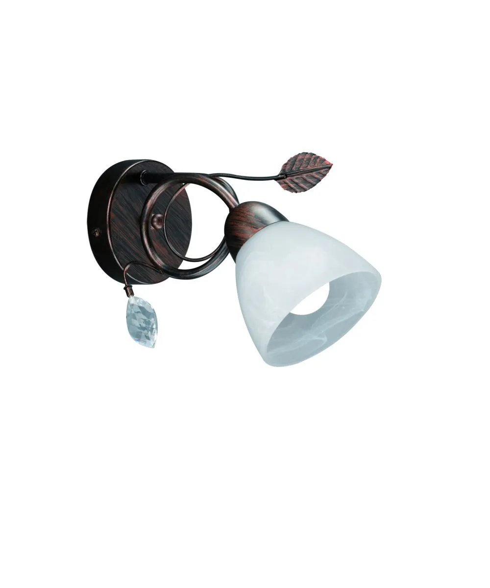 Trio TRADITIO Fali lámpa üveg muranói