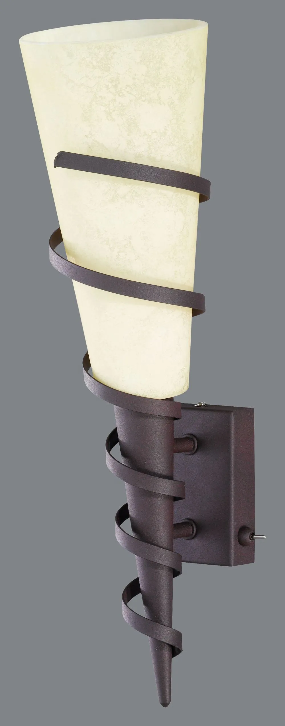 Trio CAMPO Fali lámpa üveg fehér