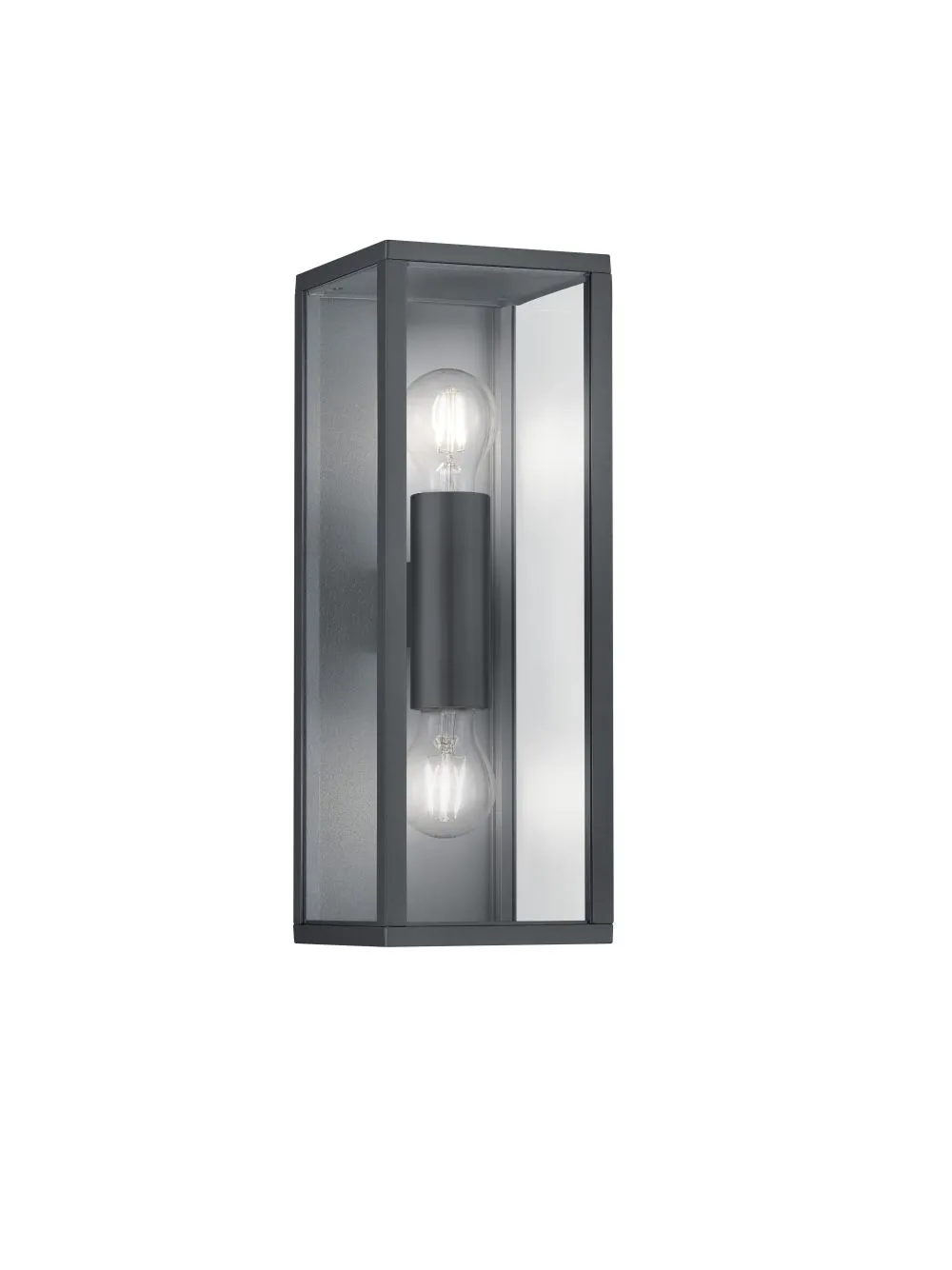 Trio GARONNE Kültéri fali lámpa E27 2x10W szürke