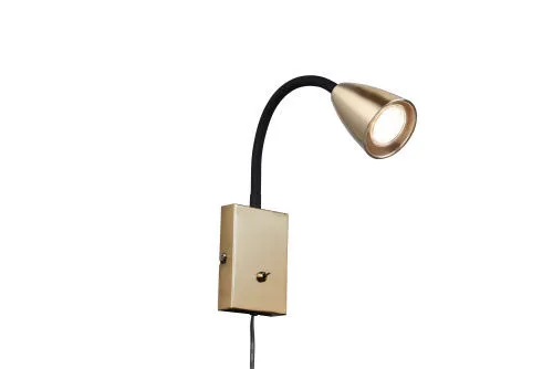 TRIO WANDA fali lámpa excl.1xGU10 ↕23,5cm ↔8,5cm Ø7cm ↗ 22...