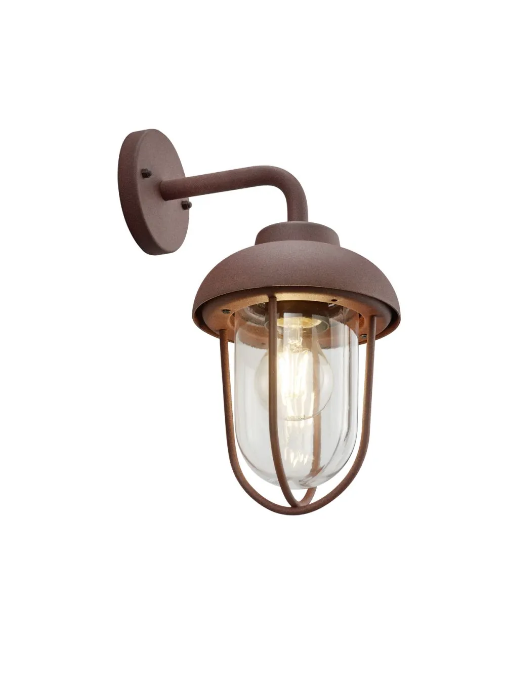 Trio DUERO Kültéri fali lámpa E27 40W rozsda