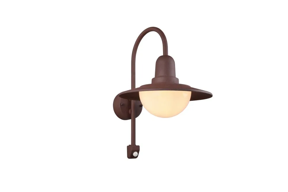 Trio Norman Kültéri fali lámpa E27 40W rozsda