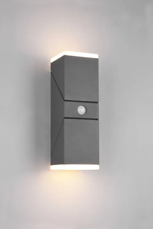 TRIO AVON kültéri fali lámpa incl.2x7W LED/800Lm/3000K ↕28...