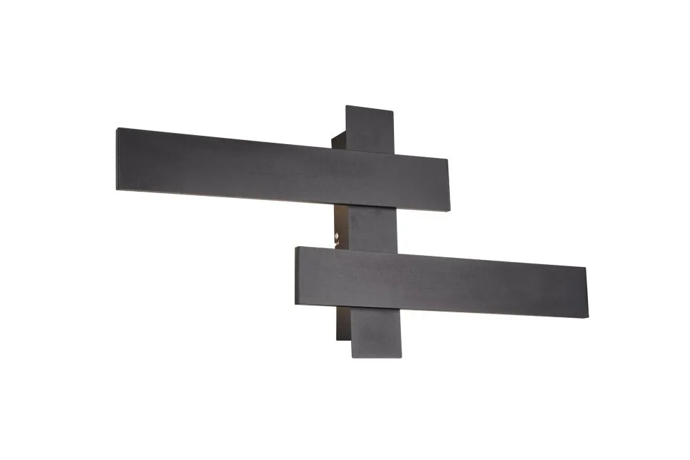 Trio BELFAST Fali lámpa matt fekete