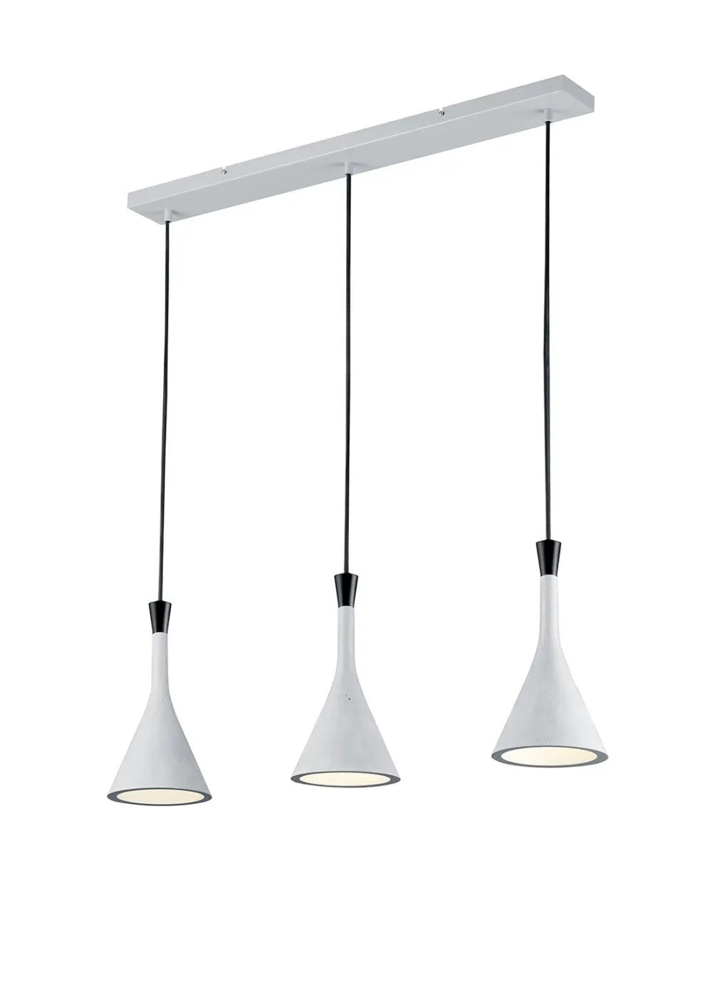 Trio RODDIK Beltéri függeszték E14 3x40W fehér