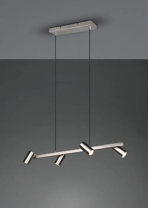 TRIO MARLEY függeszték excl.4xGU10 ↕150cm ↔80cm ↗ 18cm...