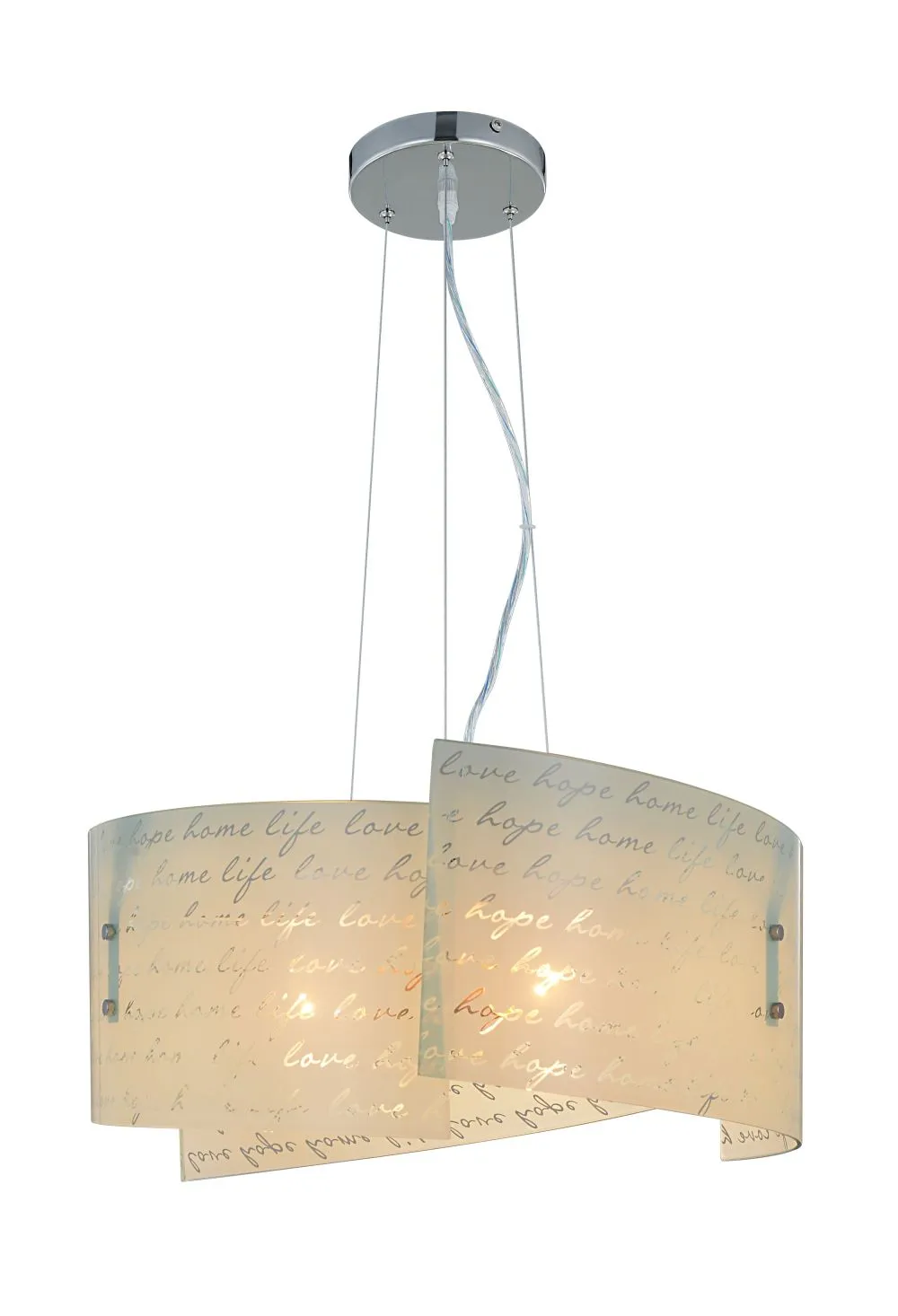 Trio SIGNA Függeszték E27 3x40W fehér