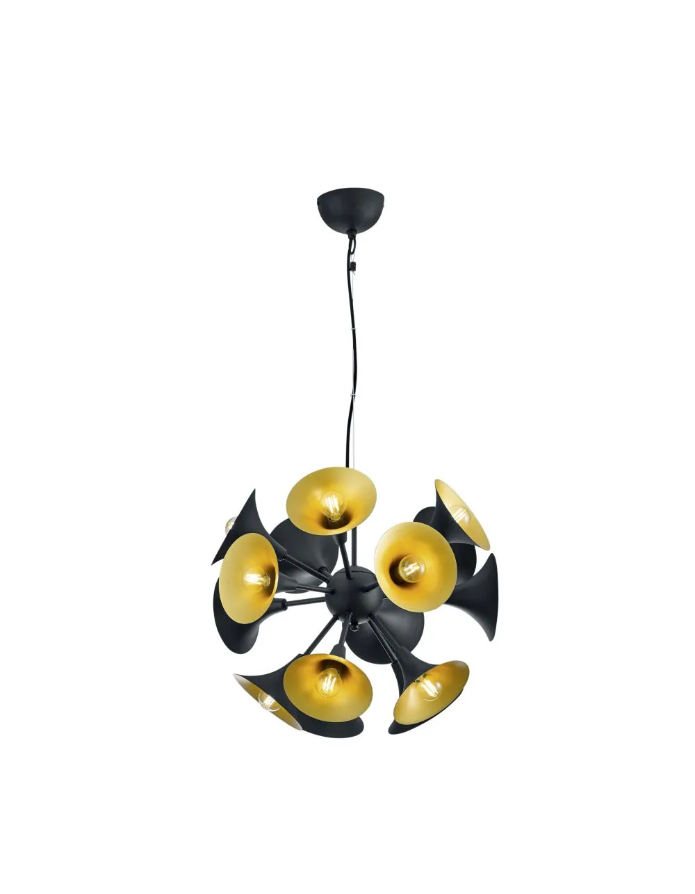 Trio ORCHESTRA Függeszték E14 15x28W fekete