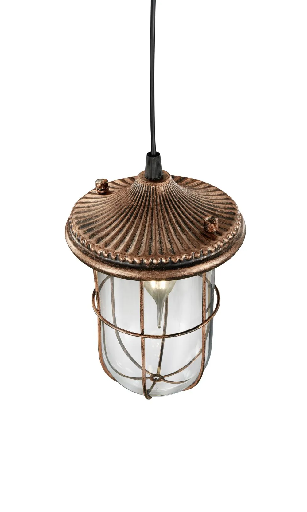 Trio BIRTE Függeszték E14 40W réz