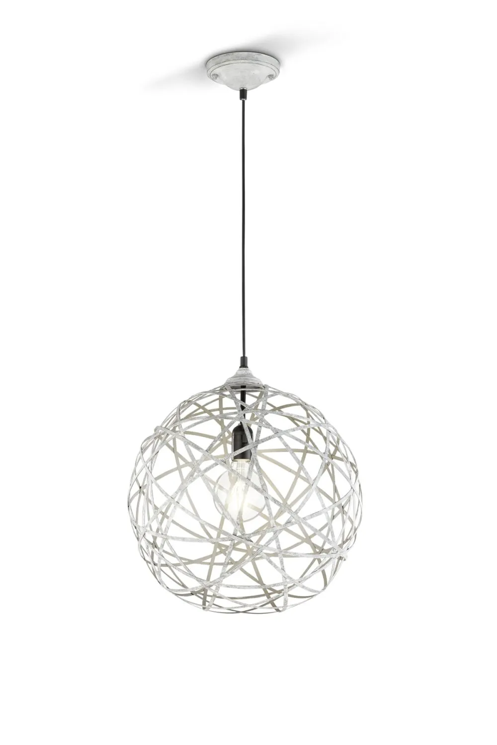 Trio JACOB Beltéri függeszték E27 60W szürke