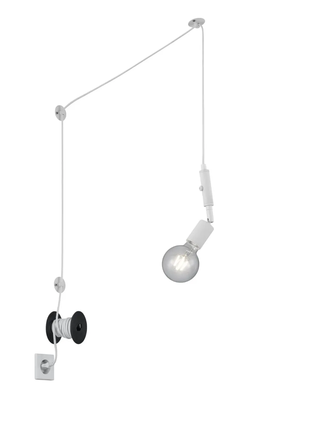 Trio STELLA Beltéri függeszték E27 42W fehér