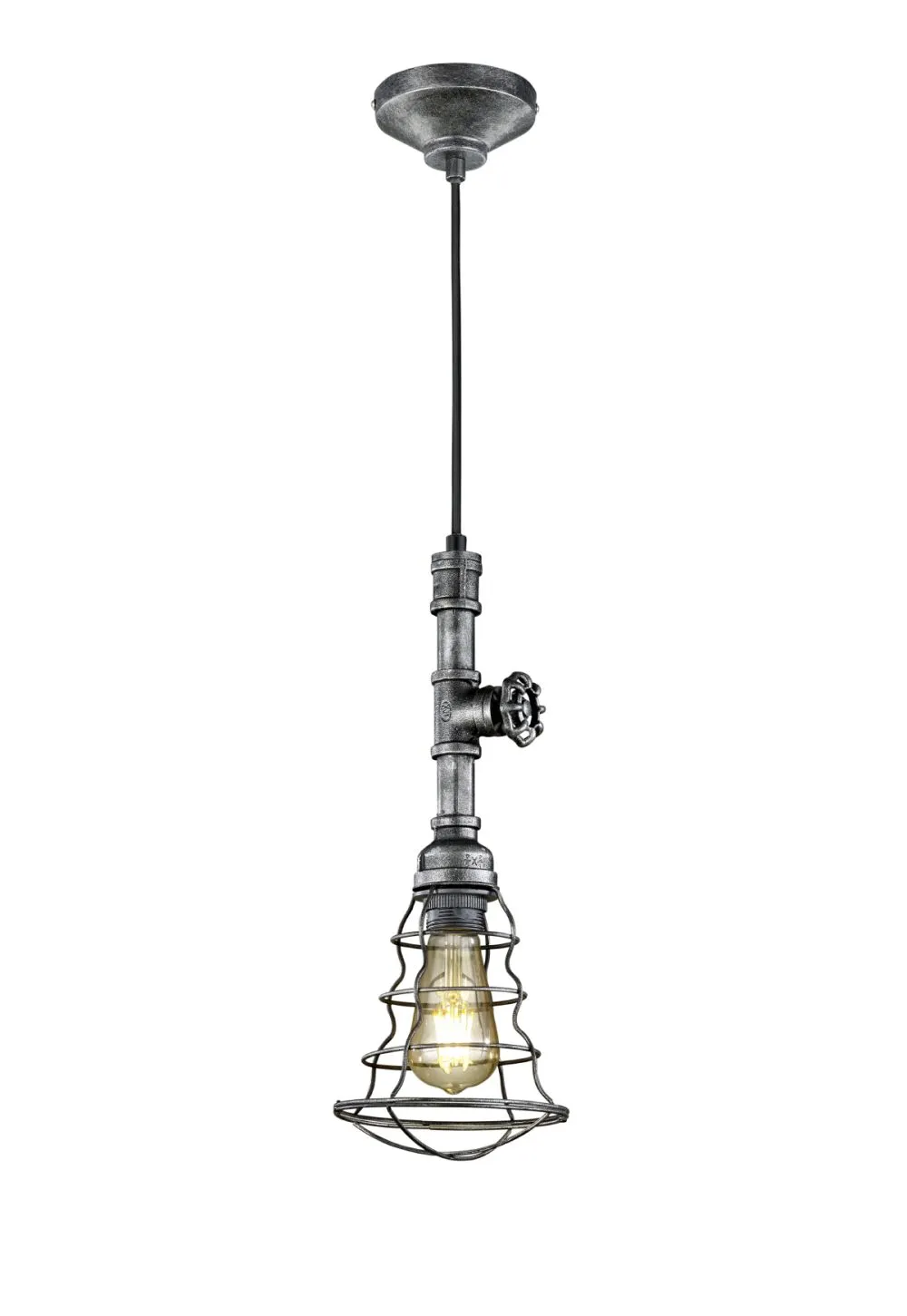 Trio GOTHAM Függeszték antik ezüst