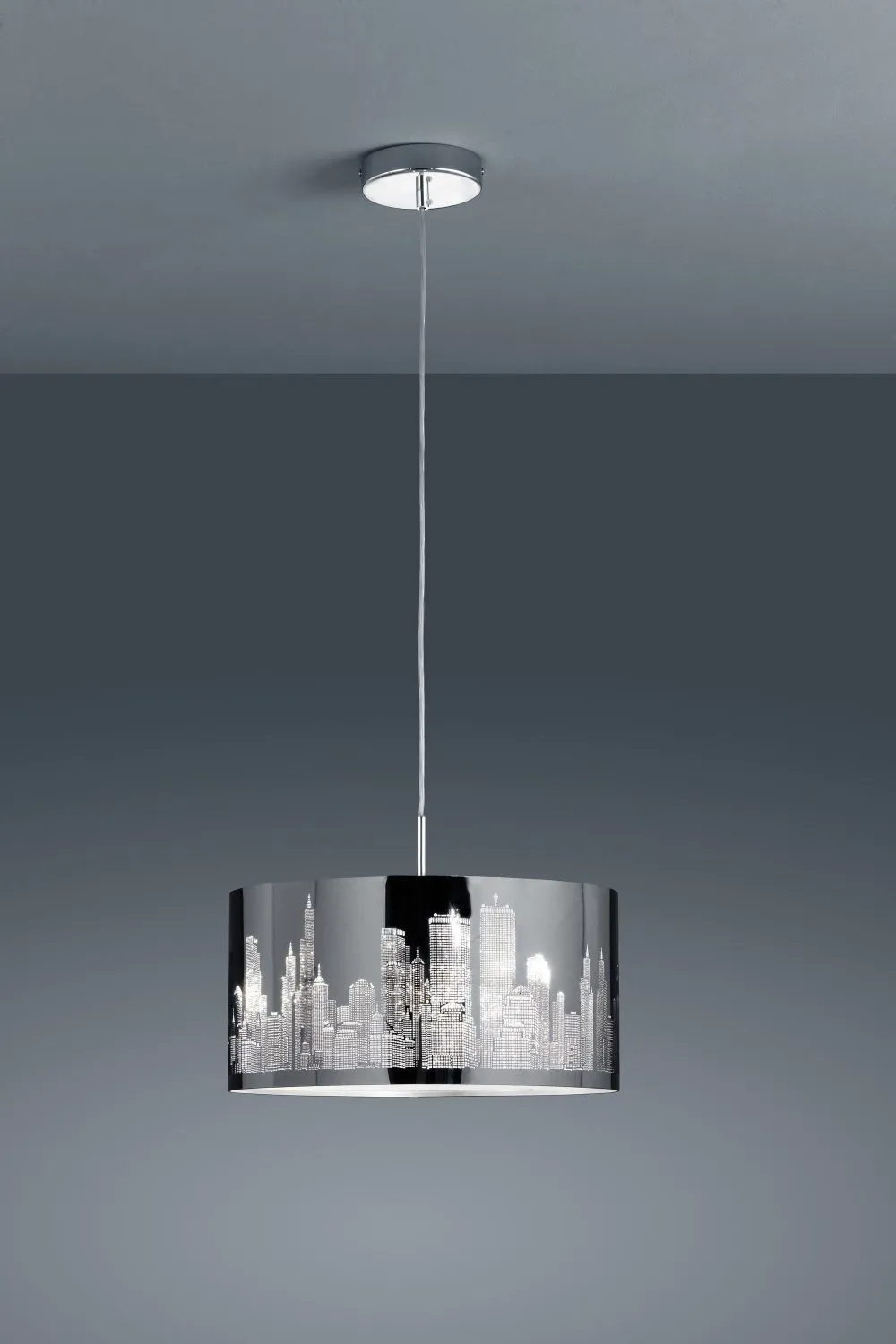 Trio CAPITAL Függeszték E14 2x40W alumínium