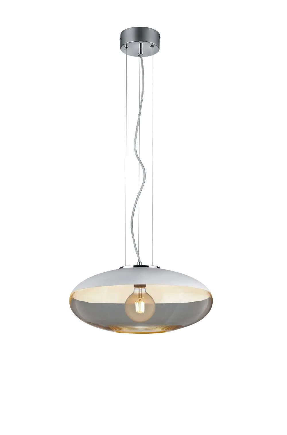 Trio PORTO Beltéri függeszték E27 60W króm