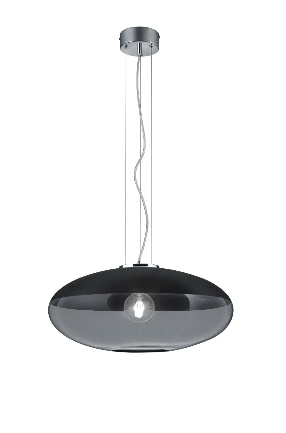 Trio PORTO Függeszték E27 60W króm