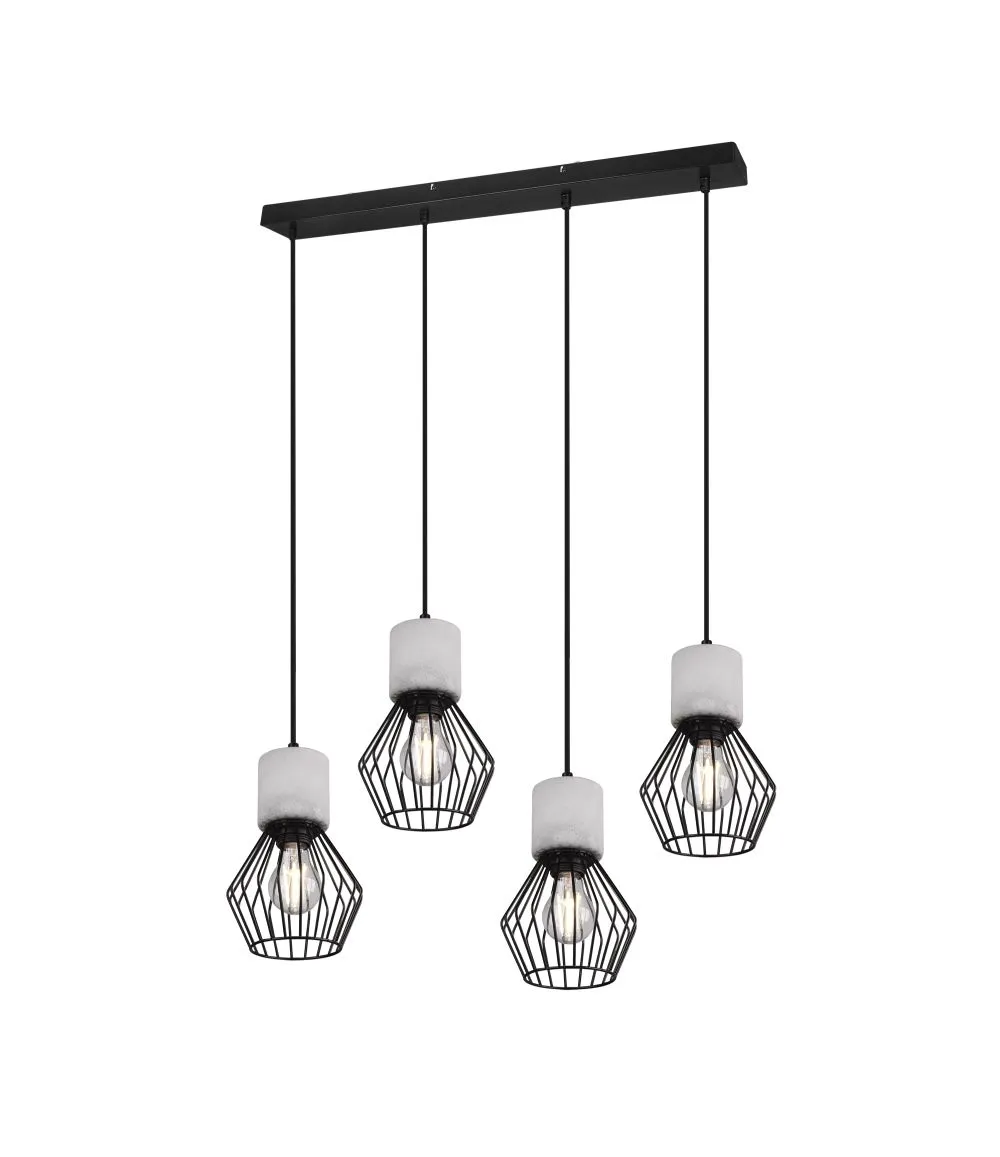 Trio JAMIRO Függeszték matt fekete