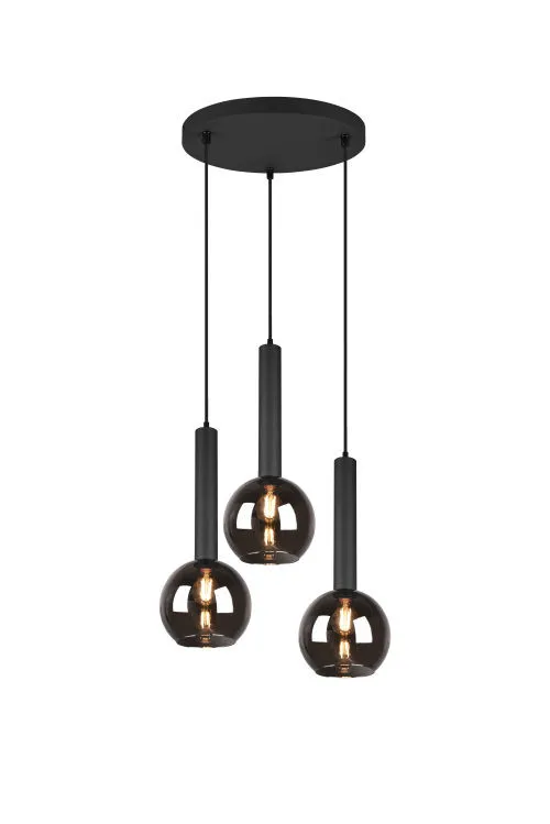 TRIO CLAYTON függeszték excl.3xE27 ↕150cm Ø45cm