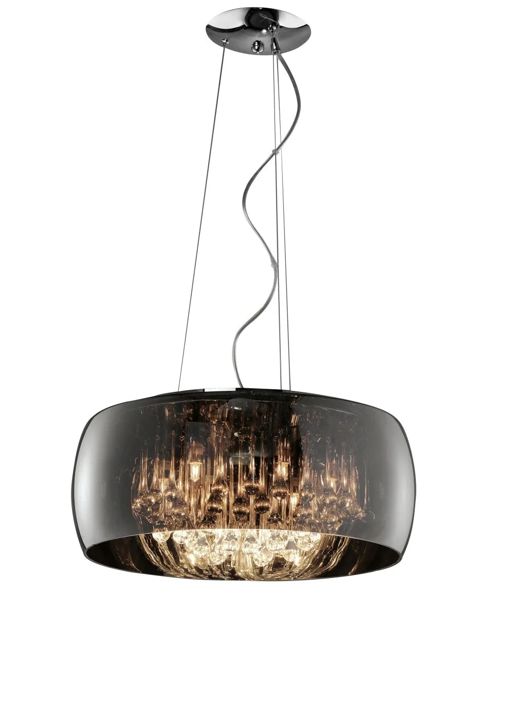 Trio VAPORE Beltéri függeszték G9 6x42W meleg fehér 624lm ...