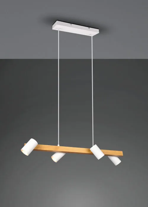 TRIO MARLEY függeszték excl.4xGU10 ↕150cm ↔80cm ↗ 20cm...