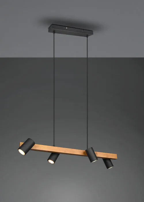 TRIO MARLEY függeszték excl.4xGU10 ↕150cm ↔80cm ↗ 20cm...