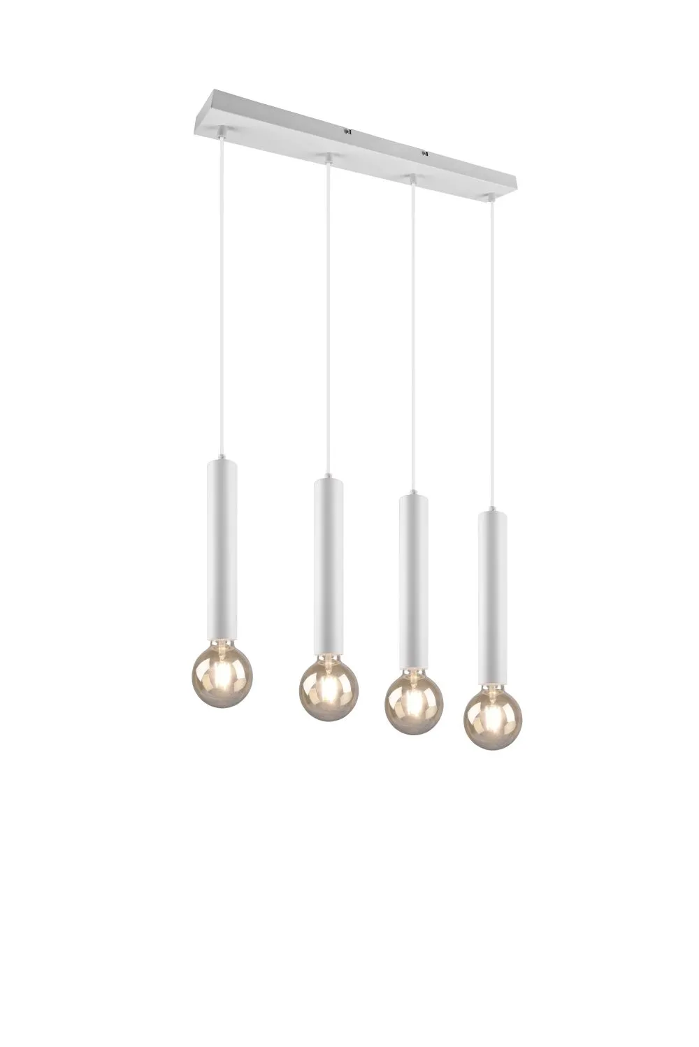 Trio Clermont Függeszték E27 4x10W fehér