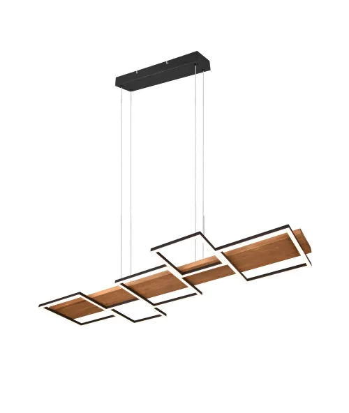 TRIO HARPER függeszték incl.1x42W LED/5700Lm/3000K ↕150cm ...