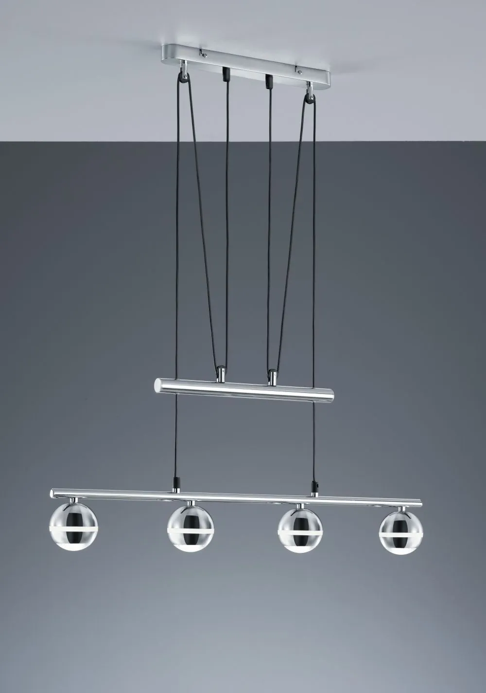 Trio BALOUBET Beltéri függeszték LED 4x4W meleg fehér 350l...