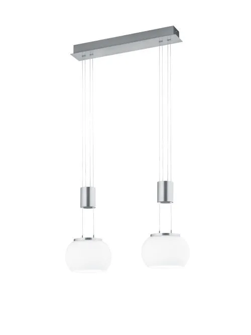 TRIO MADISON függeszték incl.2x8W LED/900Lm/3000K ↕150cm ↔...