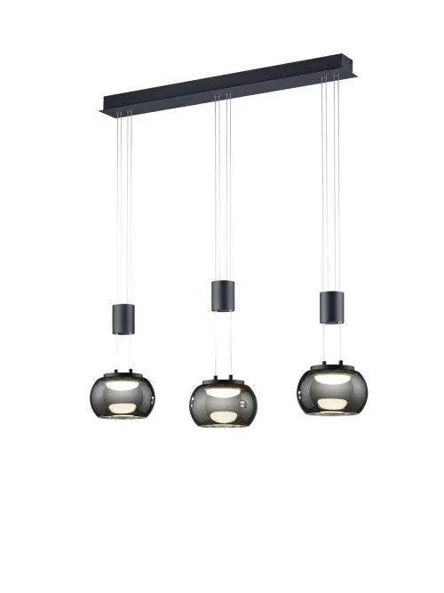 TRIO MADISON függeszték incl.3x8W LED/900Lm/3000K ↕150cm ↔...