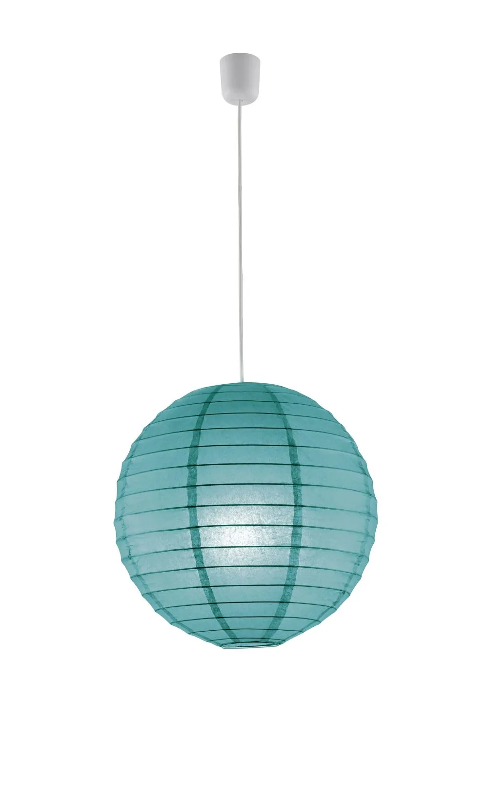 Trio PAPER Beltéri függeszték E27 60W türkizkék /minimális...