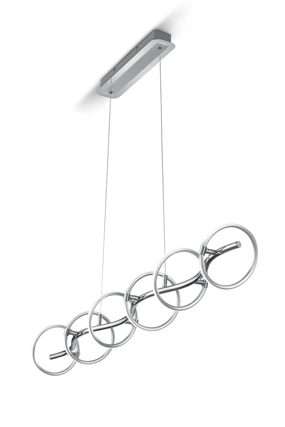 Trio OLYMPUS Beltéri függeszték LED 6x4W meleg fehér 450lm...