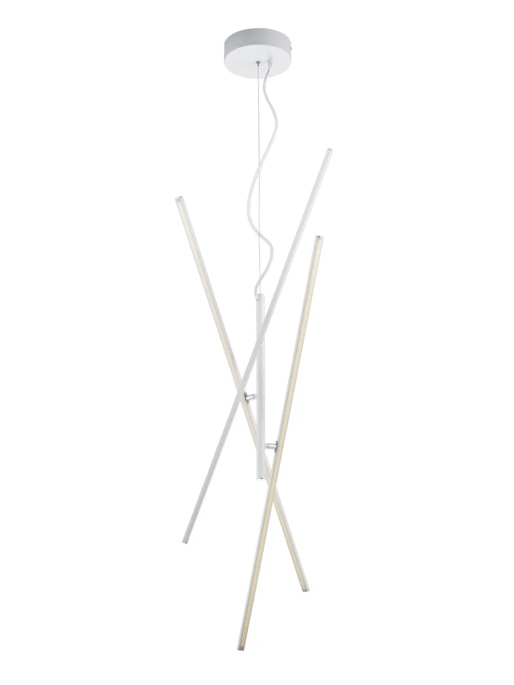 Trio TIRIAC Beltéri függeszték LED 3x8W meleg fehér 950lm ...