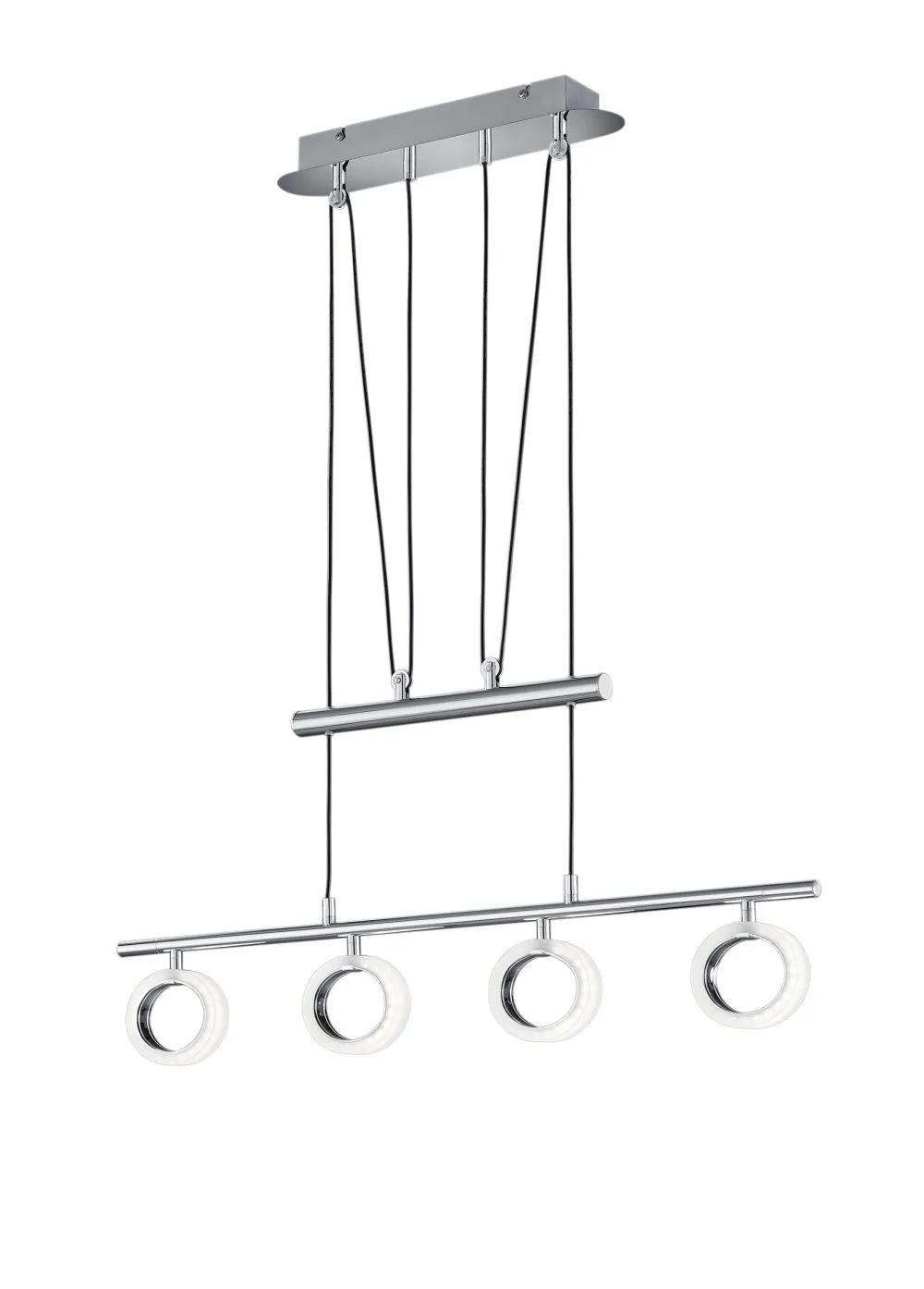 Trio CORLAND II Beltéri függeszték LED 4x4W meleg fehér 37...