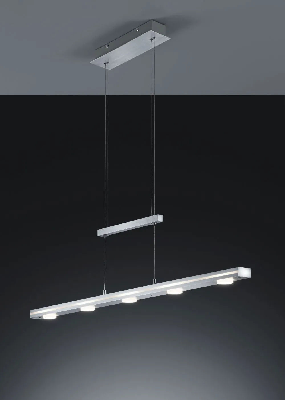 Trio CAVALLO Beltéri függeszték LED 5x4W meleg fehér 430lm...