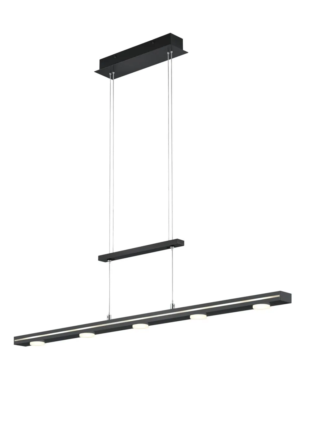 Trio LACAL Függeszték matt fekete