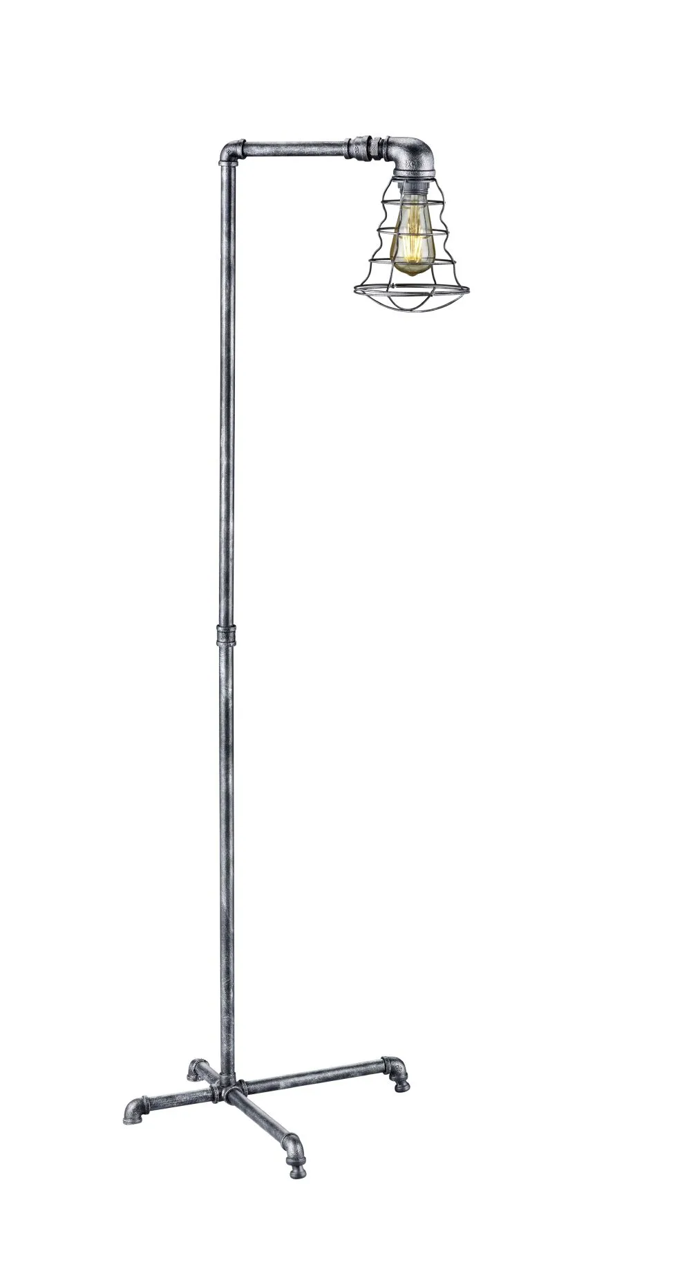 Trio GOTHAM Állólámpa antik ezüst