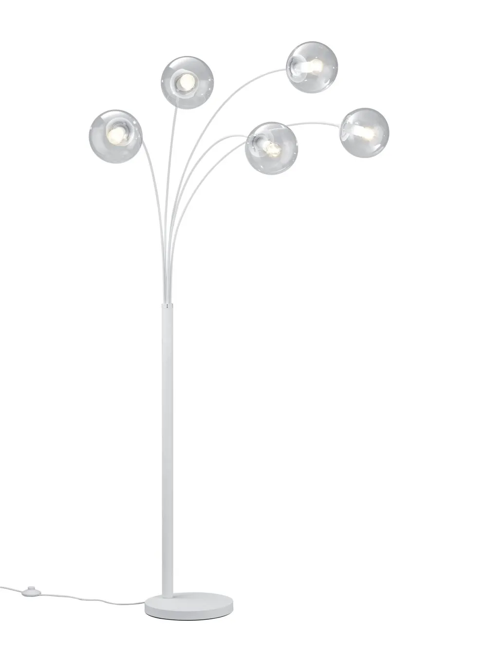 Trio BALINI Beltéri állólámpa E14 5x28W fehér