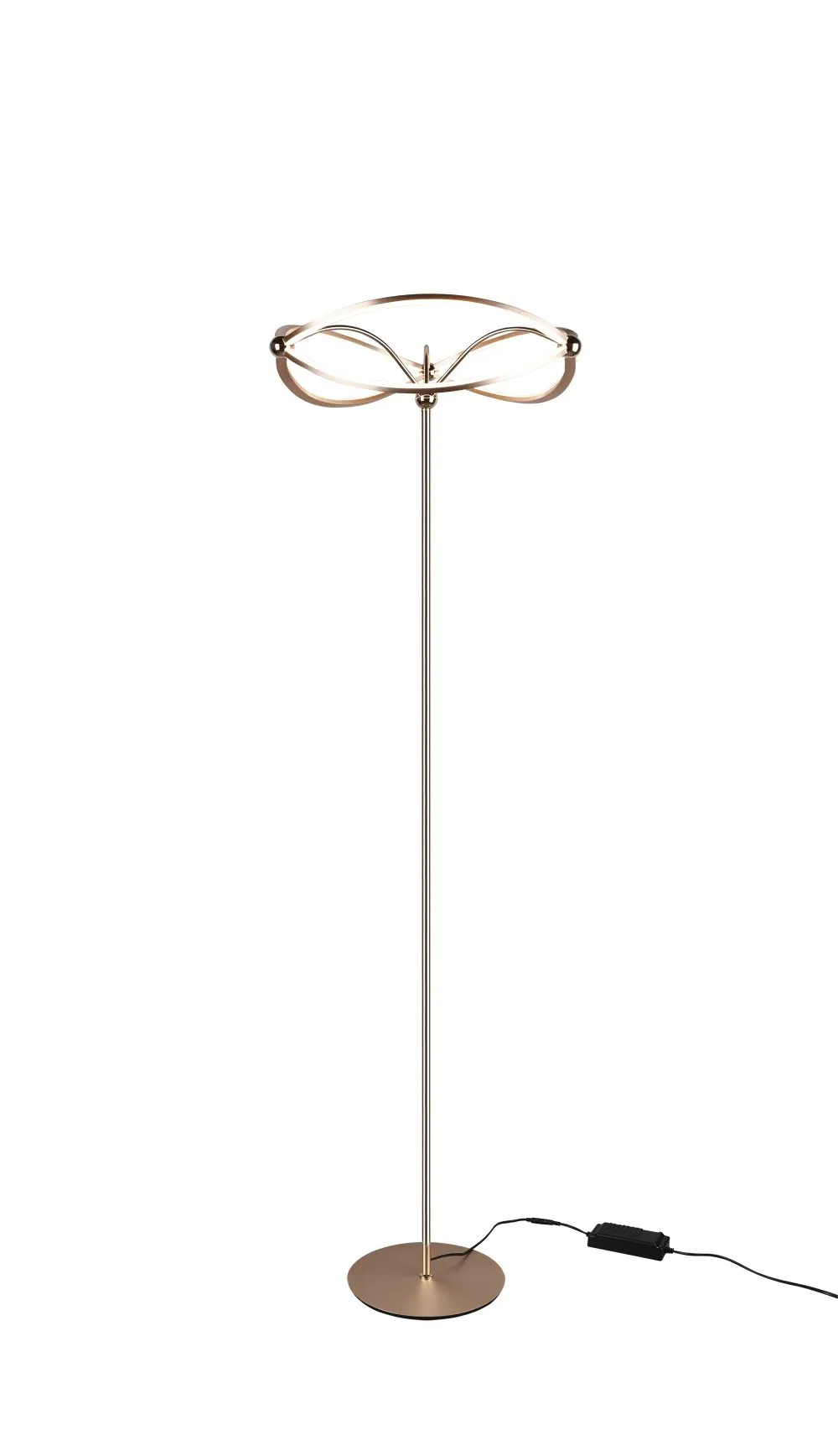 CHARIVARI Beltéri LED állólámpa 31W 3700lm 3000K réz