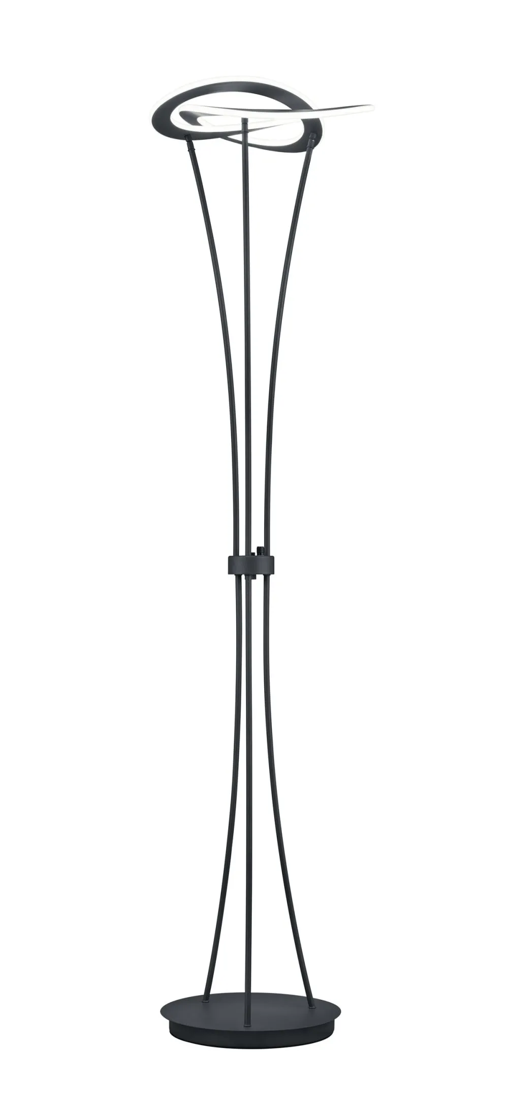 Trio OAKLAND Beltéri LED állólámpa 25W 2750lm 3000K antrac...