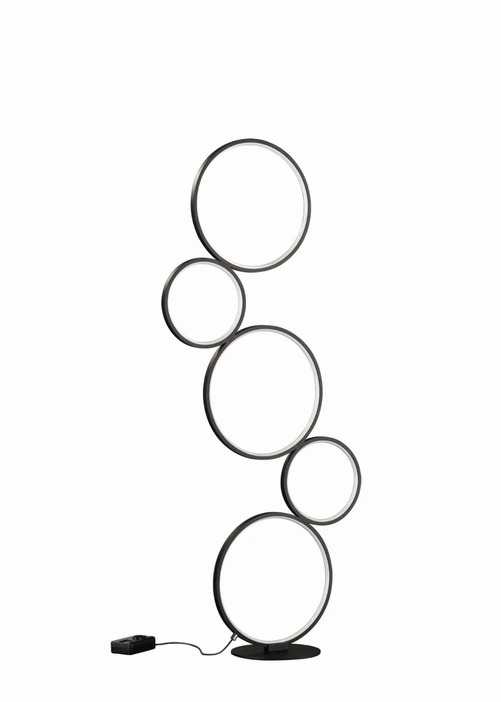 Trio RONDO Beltéri LED állólámpa 36W 3200lm 3000K fekete...