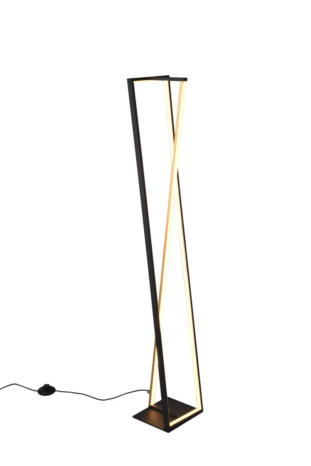 Trio Edge Beltéri LED állólámpa 26W 2950lm 2300-4000K feke...