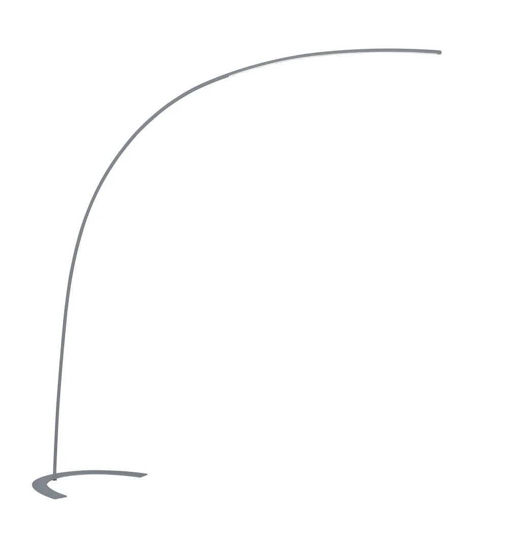 Trio SHANGHAI Beltéri LED állólámpa 18W 1800lm 3000K szürk...