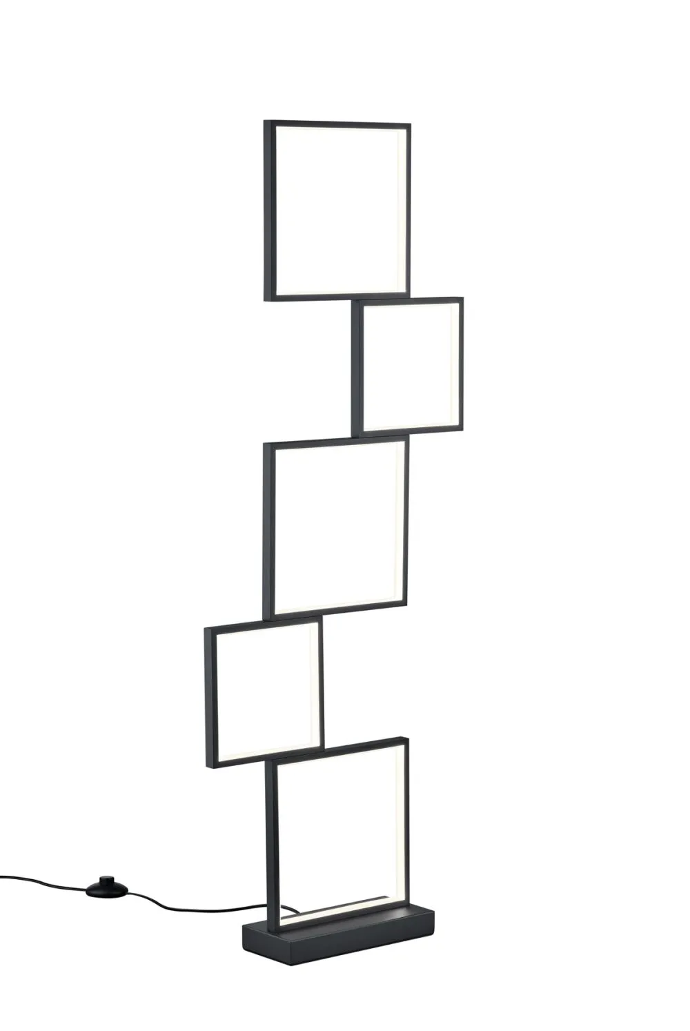 Trio SORRENTO Beltéri LED állólámpa 34W 3400lm 3000K feket...