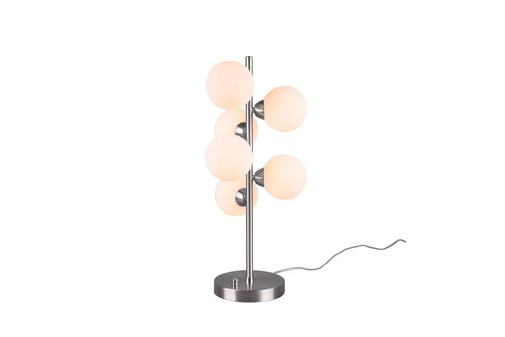 Trio ALICIA Éjjeli lámpa G9 6X5W nikkel