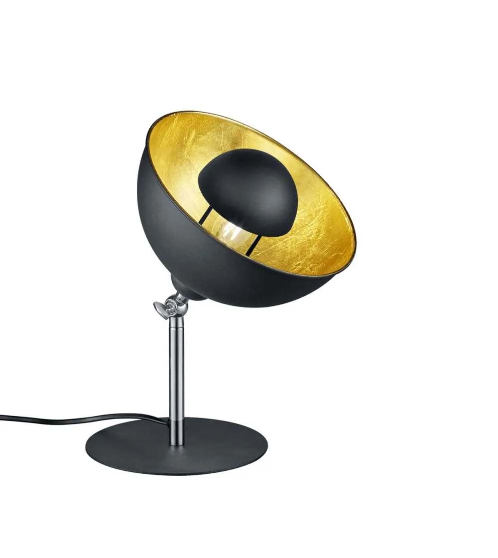 Trio LIÉGE Éjjeli lámpa E14 40W fekete