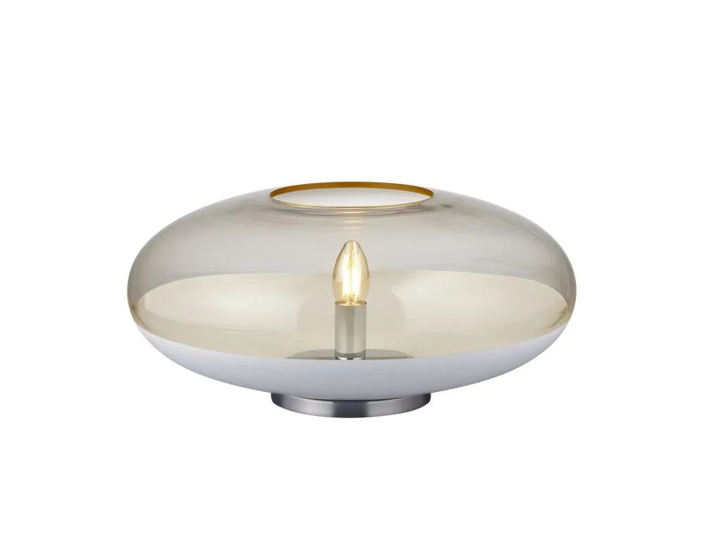 Trio PORTO Éjjeli lámpa E14 40W fehér