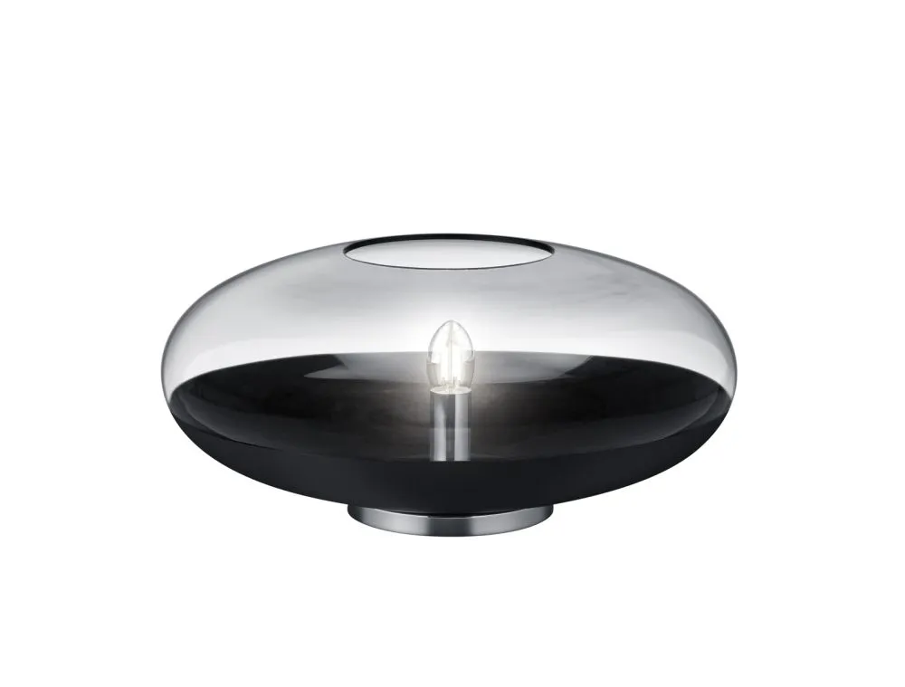 Trio PORTO Éjjeli lámpa E14 40W fekete