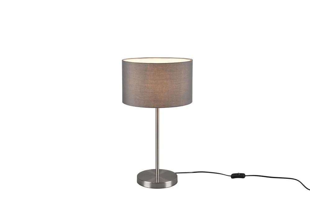 Trio Hotel Éjjeli lámpa E27 60W nikkel